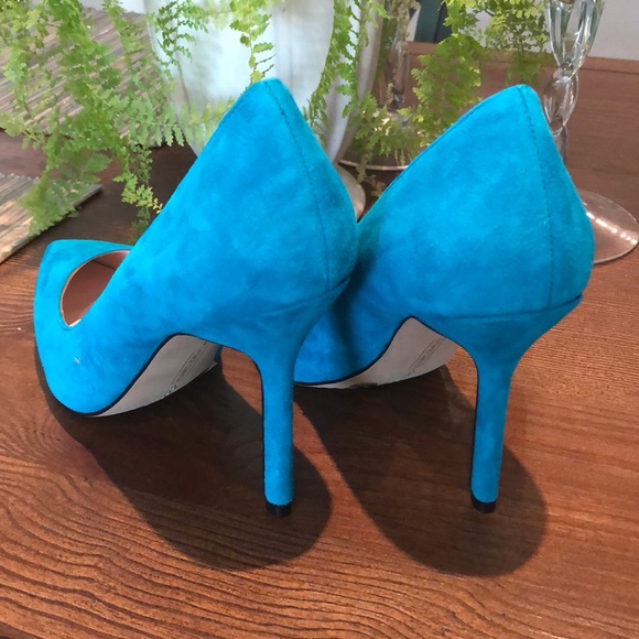 New Vince Camuto Teal Pumps - Picture 4 of 4